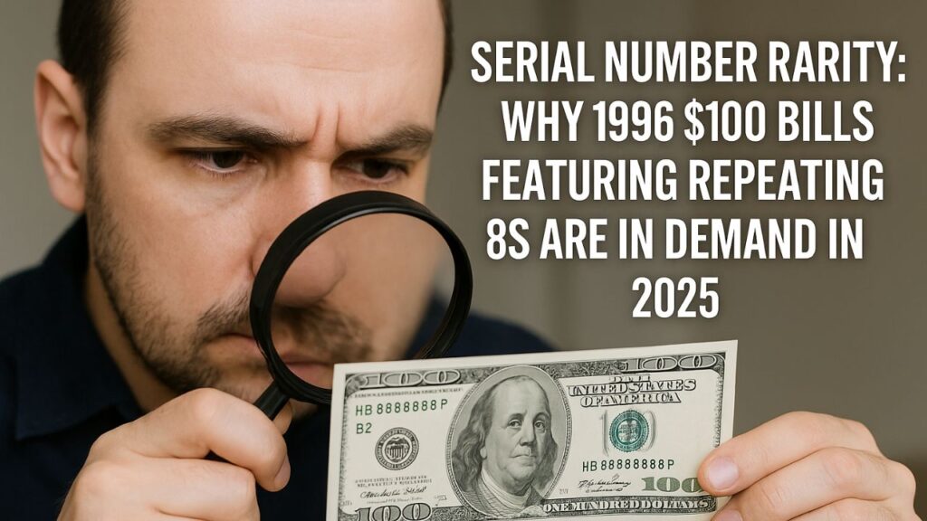 Serial Number Rarity: Why 1996 $100 Bills Featuring Repeating 8s Are In Demand in 2025