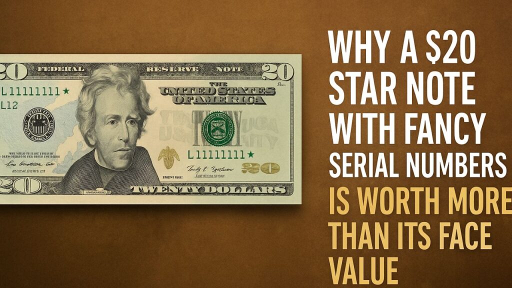 Why a $20 Star Note with Fancy Serial Numbers is Worth More Than Its Face Value
