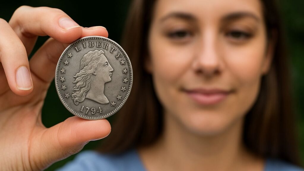 Why the 1794 Flowing Hair Silver Dollar Remains America's Most Expensive Coin Record Holder